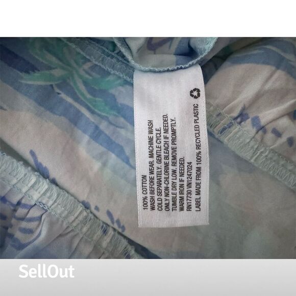 Vineyard Vines for Target Girls Island Scene Midi Dress XS Multicolor Summer - Picture 7 of 7